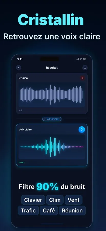 capture d’écran de Noise Reducer