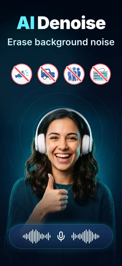 Screenshot di Noise Reducer